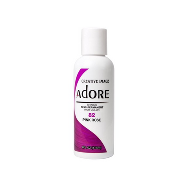 Adore Semi-Permanent Hair Color 82 Pink Rose – 4 oz - ANNS BEAUTY SUPPLY